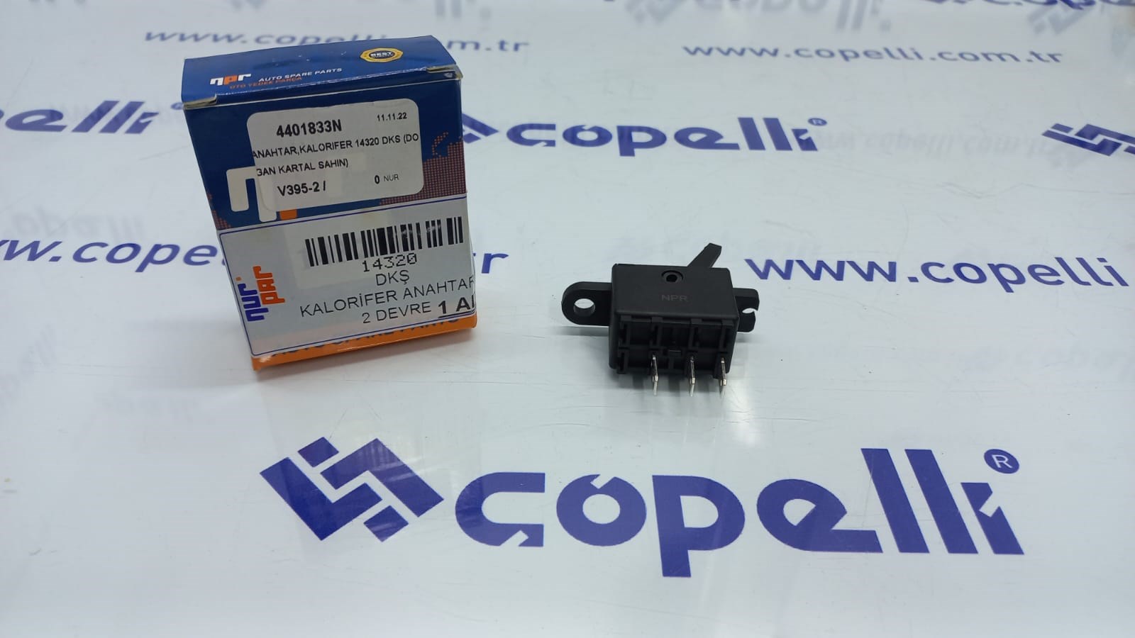4401833N - ANAHTAR,KALORIFER 14320 DKS (DOGAN KARTAL SAHIN) / NUR