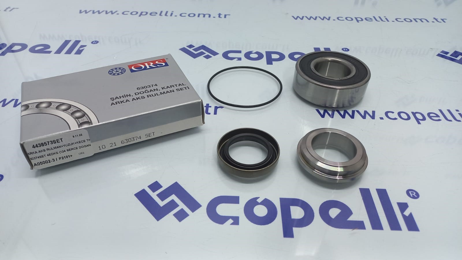 4438573SET - ARKA AKS RULMAN+YUZUK+KECE TK 630374SET 4EDKS (124 SERCE DOGAN KARTAL SAHIN) / ORS