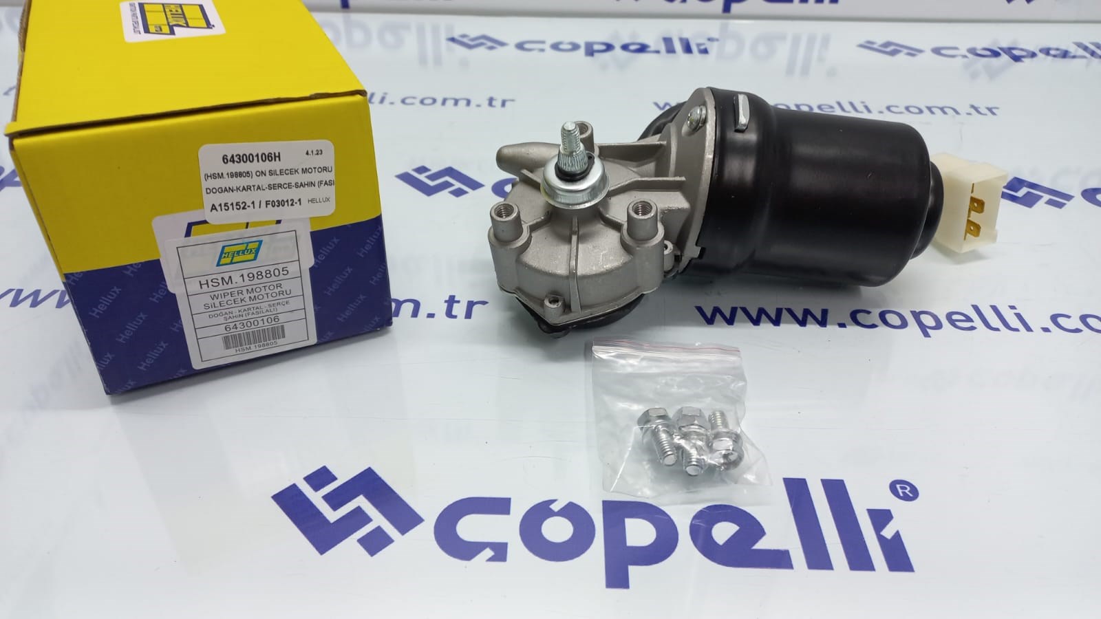 64300106H - (HSM.198805) ON SILECEK MOTORU DOGAN-KARTAL-SERCE-SAHIN (FASILALI) / HELLUX