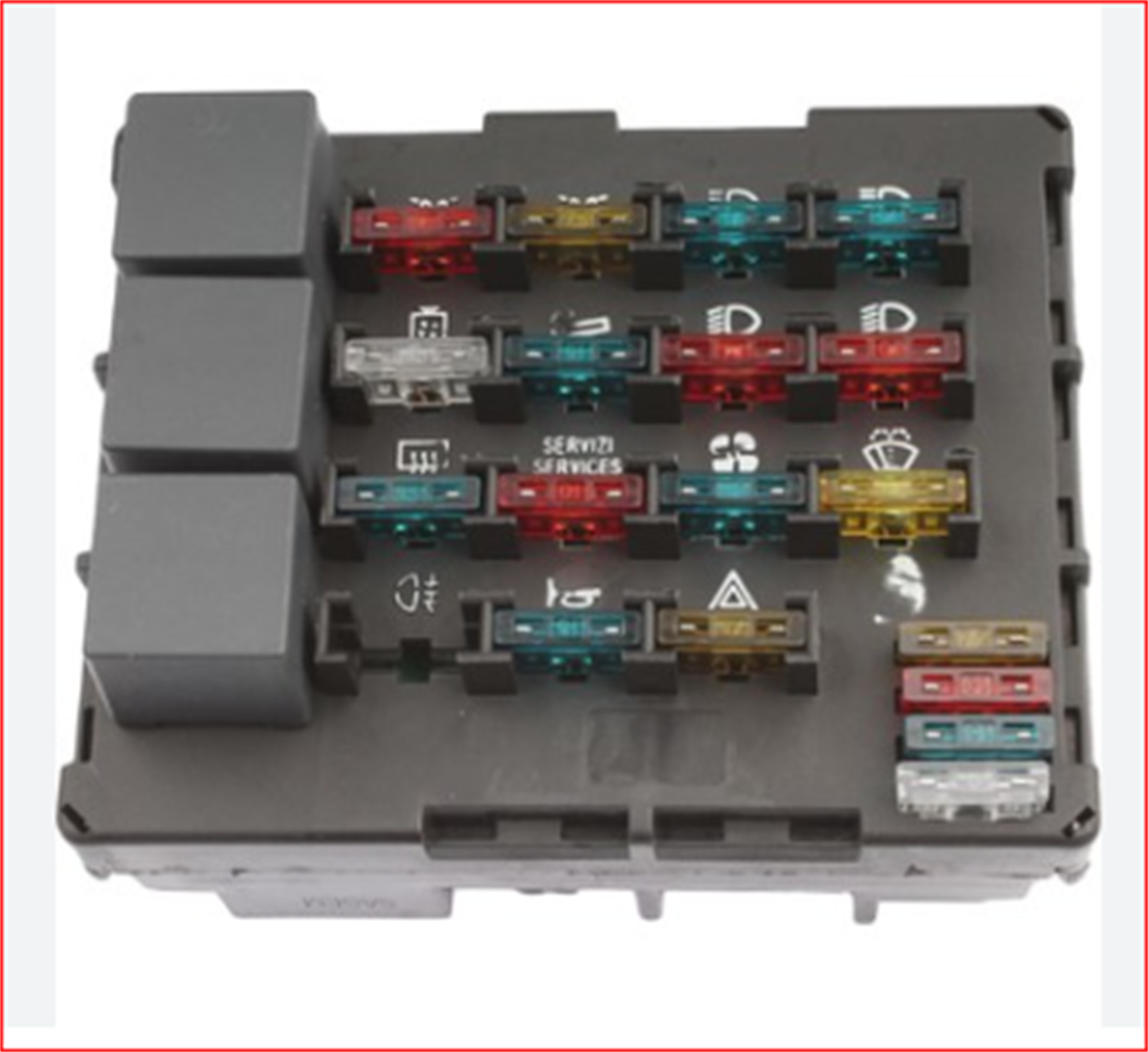 64800203-ZN - (FI15203)SIGORTA KUTUSU (203) DOGAN SAHIN KARTAL SLX U (203) 1992- (85011250) / ZENON