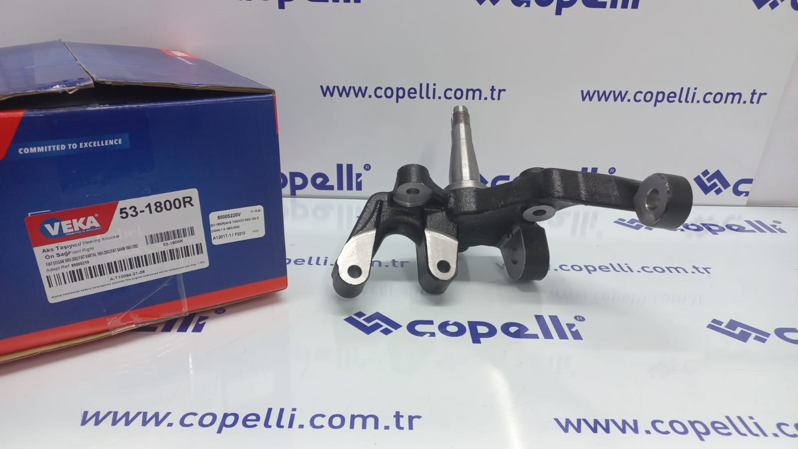 85005220V - (53-1800R)AKS TASIYICI SAG ON DOGAN 1.6 1993-2002 / VEKA