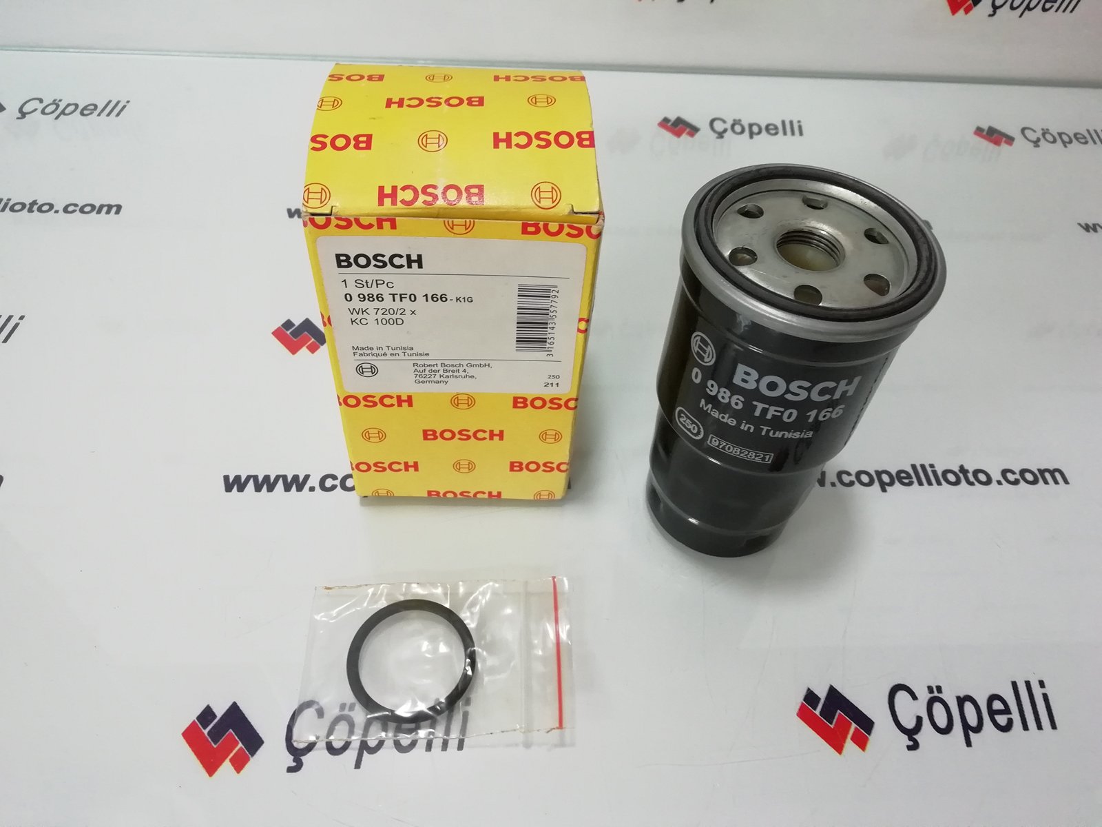 0986TF0166 - YAKIT FILTRESI COROLLA 1.4D-2.0D-2.2D 04-AVENSIS 1.9D-2.0TD-2.2D 01-VERSO 1.4D-2.0D 09- 2339064450 2 / BOSCH