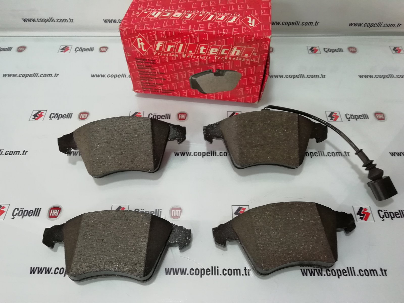 568.0 - (568.0)FREN DISK BALATA TK. ON TRANSPORTER 03- 2.5TDI 1.9TDI (WVA23467)(7H0698151) 416.1101.004 TRW- / FRI-TECH