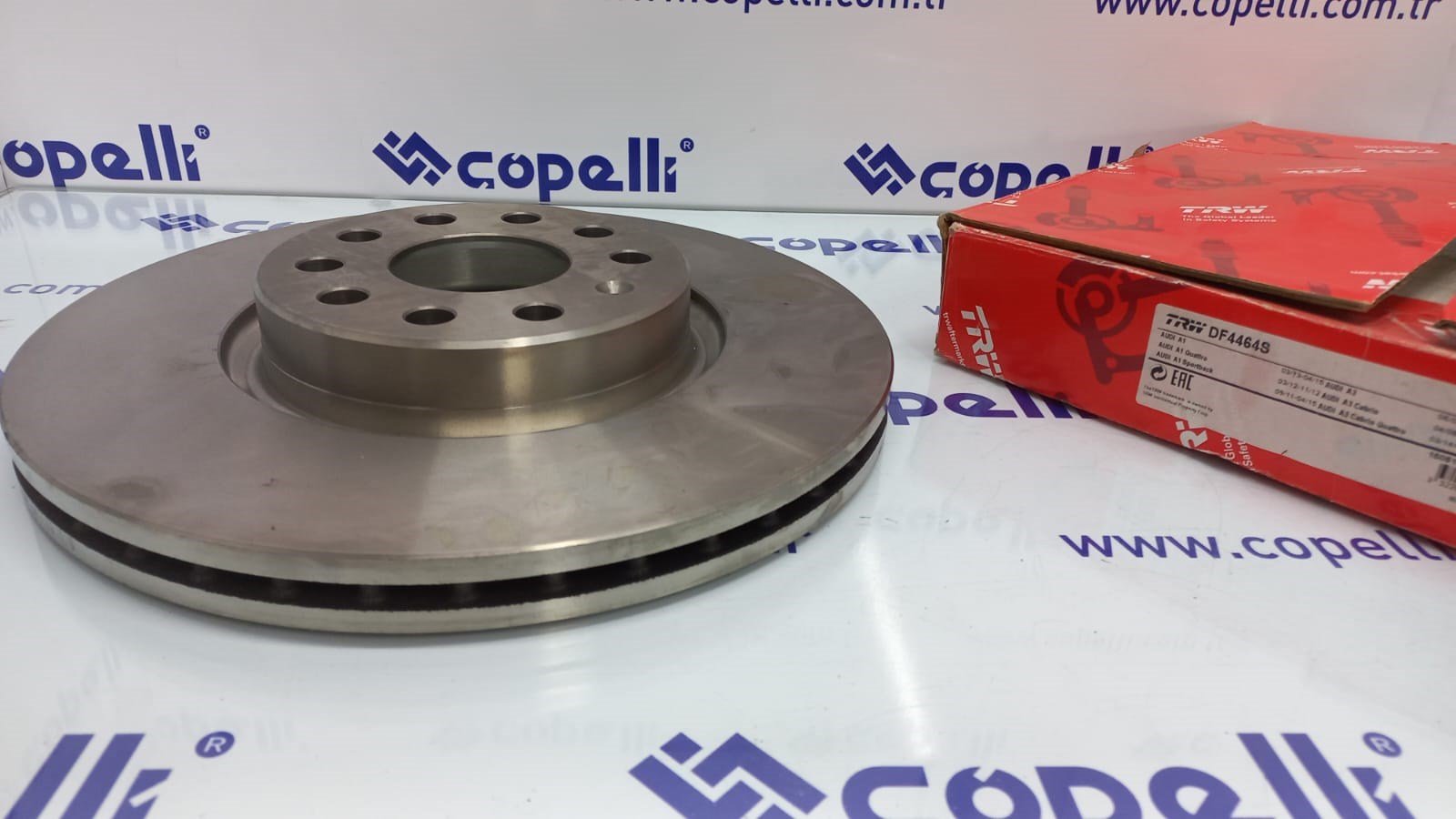 TRW-DF4464S - ON FREN DISKI TK HAVALI VW GOLF 03-09>CADDY 04-PASSAT 05-JETTA 05=> SCIROCCO 08=>(DF4464) 31 / TRW