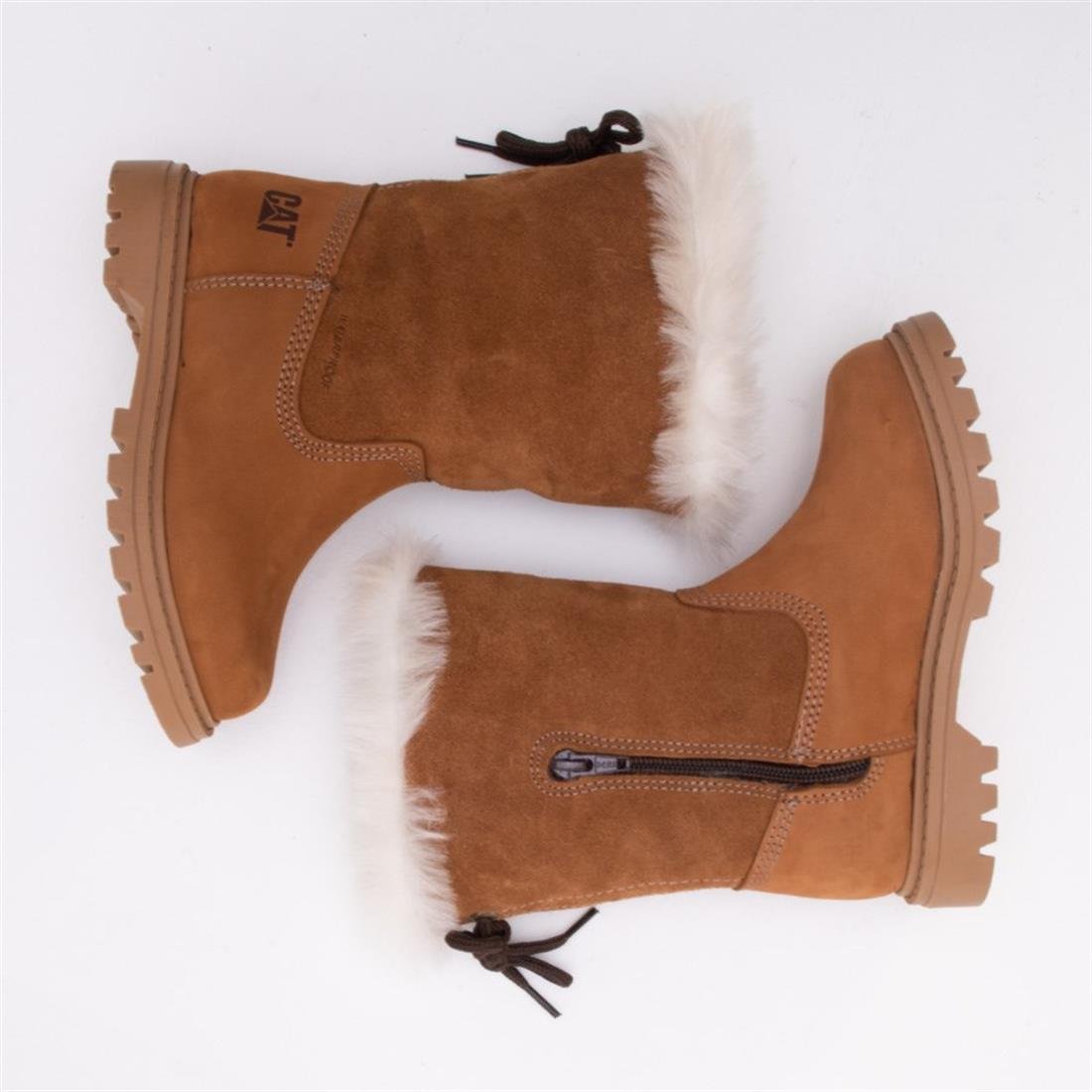 CAT BRUISER SCRUNCH WP COCUK NUBUK DERİ BOT