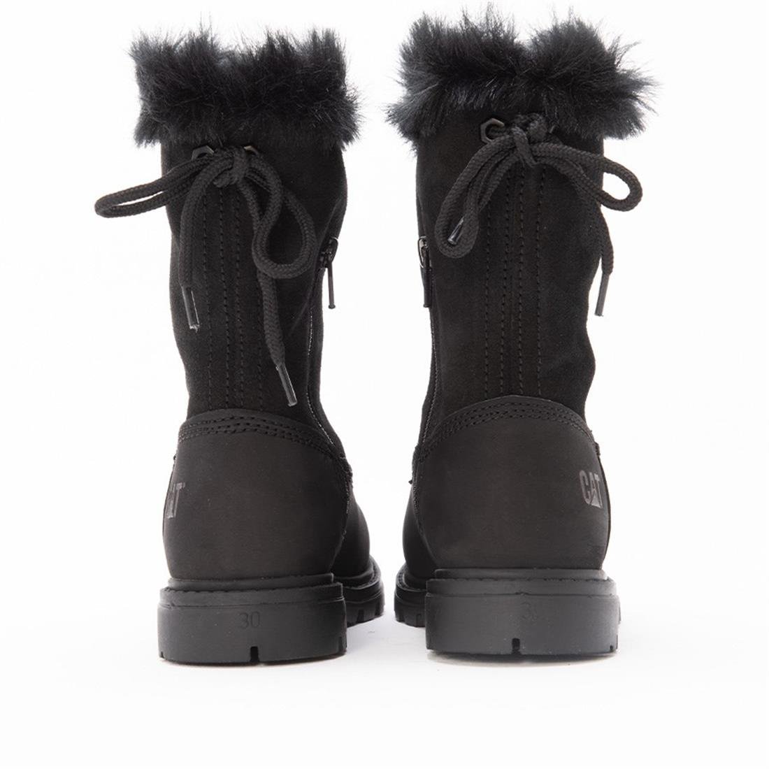 CAT BRUISER SCRUNCH WP COCUK NUBUK DERİ BOT