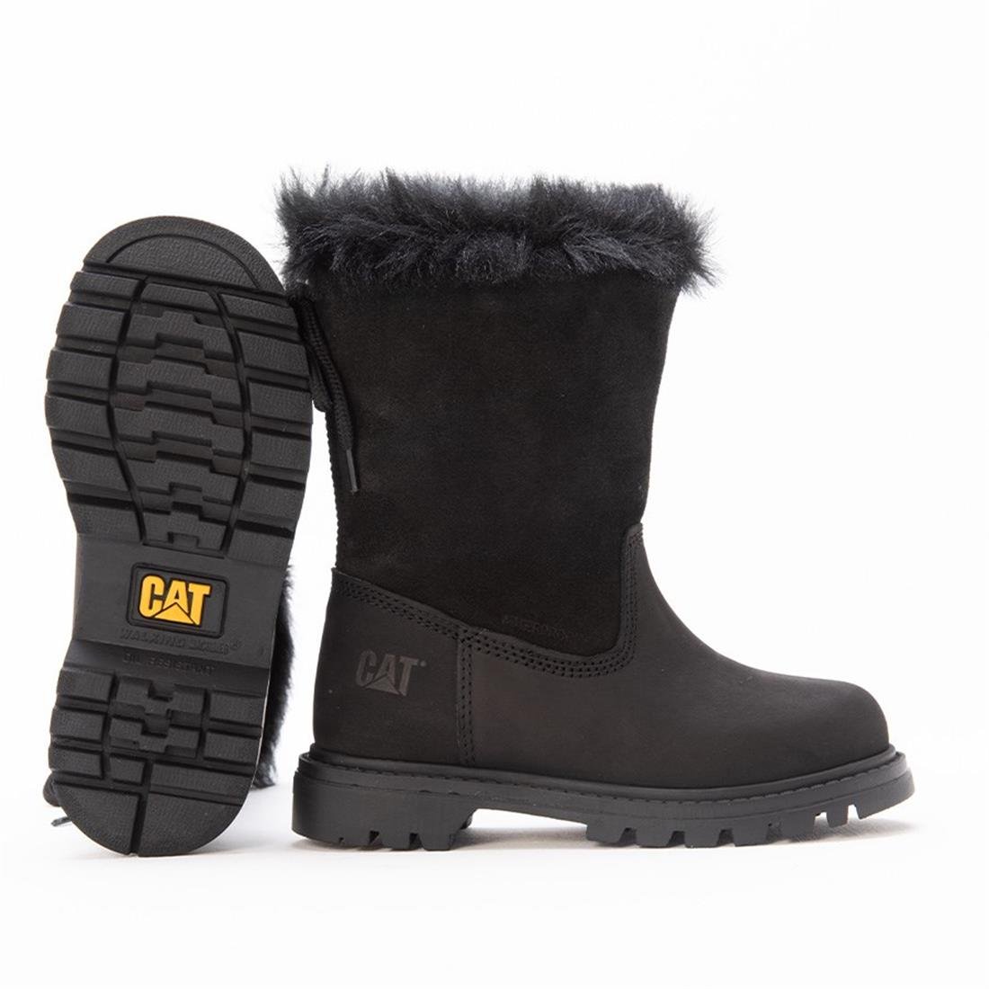 CAT BRUISER SCRUNCH WP COCUK NUBUK DERİ BOT