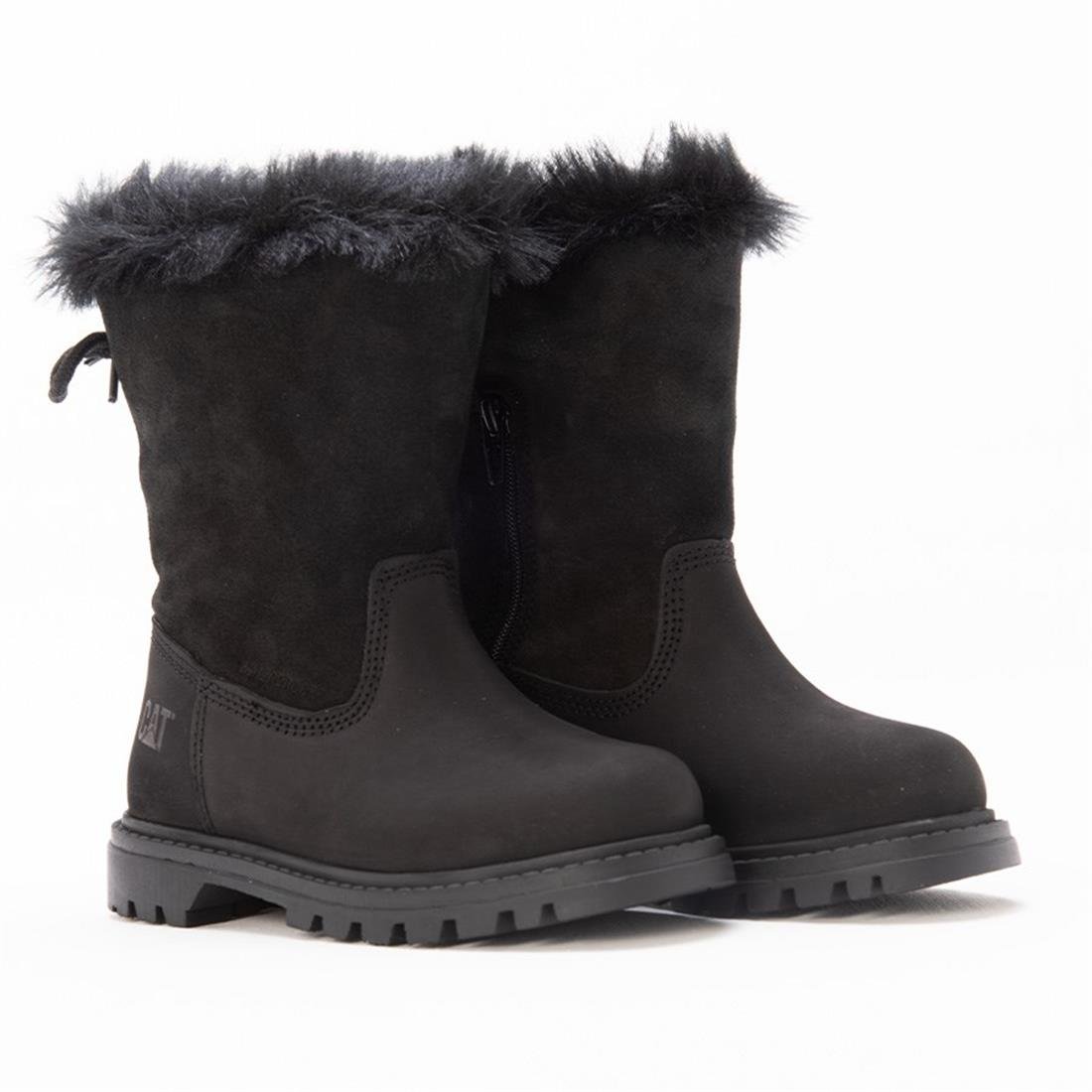 CAT BRUISER SCRUNCH WP COCUK NUBUK DERİ BOT