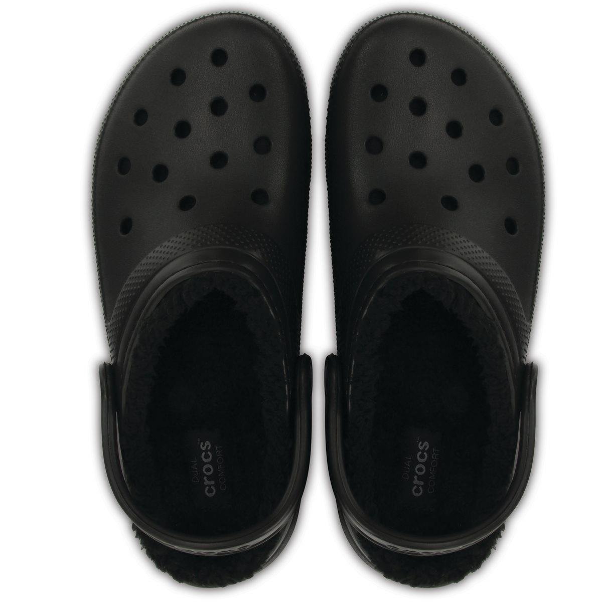 Crocs Classic Lined Black Unisex Terlik 203591-060