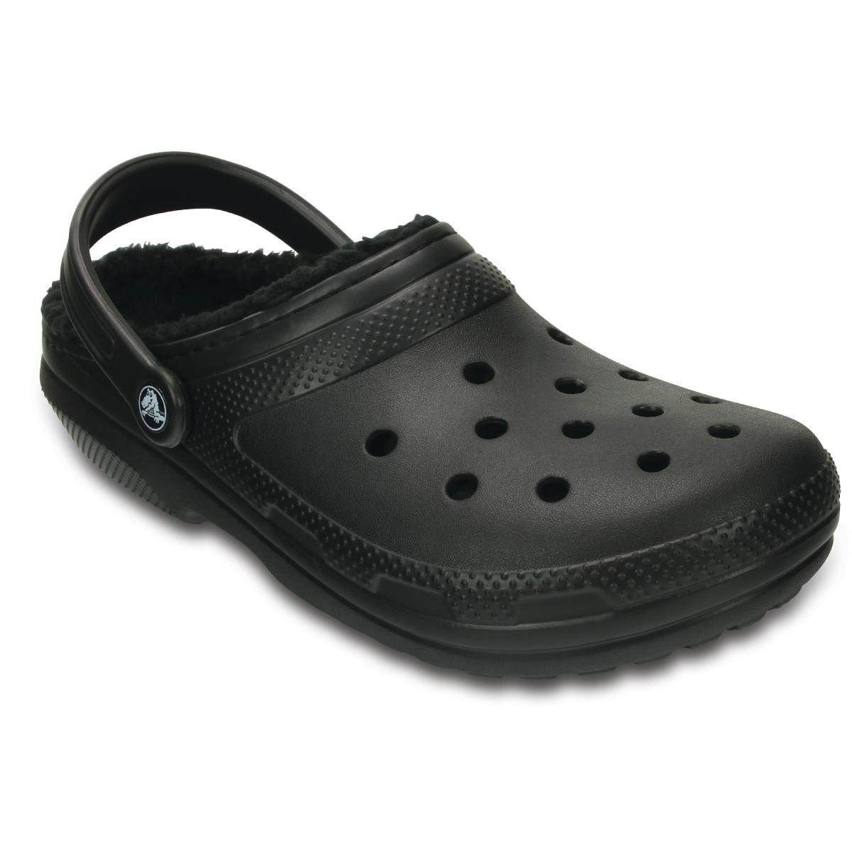 Crocs Classic Lined Black Unisex Terlik 203591-060