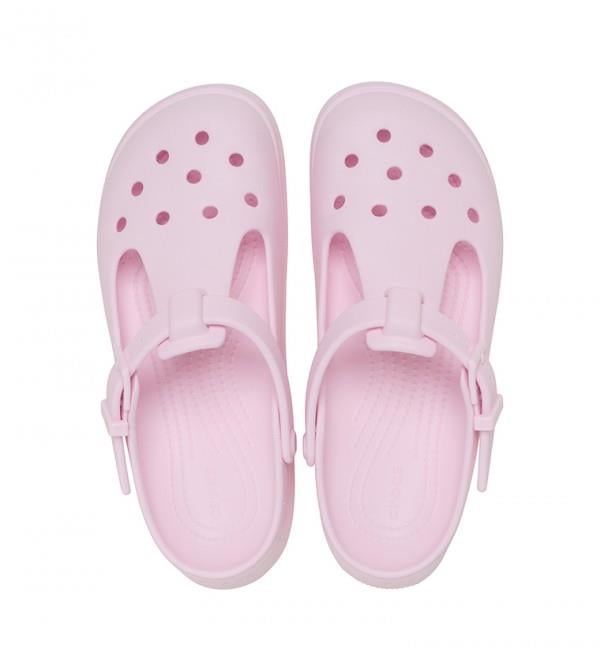 Crocs Classic Mary Jane Clog Pink Wmn's Terlik 210581-6ZW