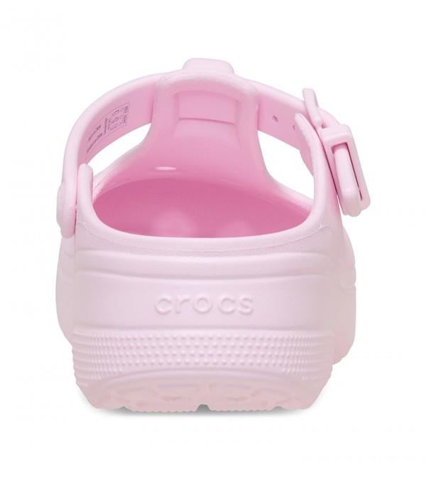 Crocs Classic Mary Jane Clog Pink Wmn's Terlik 210581-6ZW