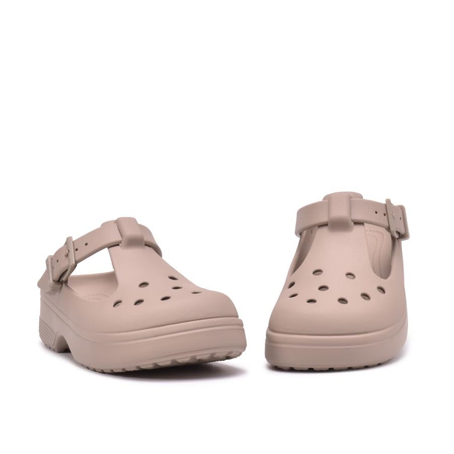Crocs Classic Mary Jane Clog Taupe Wmn's Terlik 210581-214
