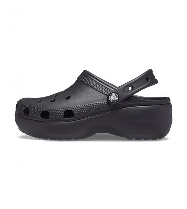 Crocs Classic Platform Clog W Black Kadın Terlik 206750-001