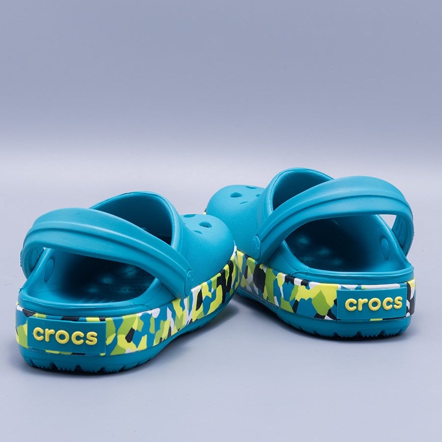 Crocs Crocband Glow Confetti Bandcgt Turbo Teal Çocuk Terlik 212524-3BU