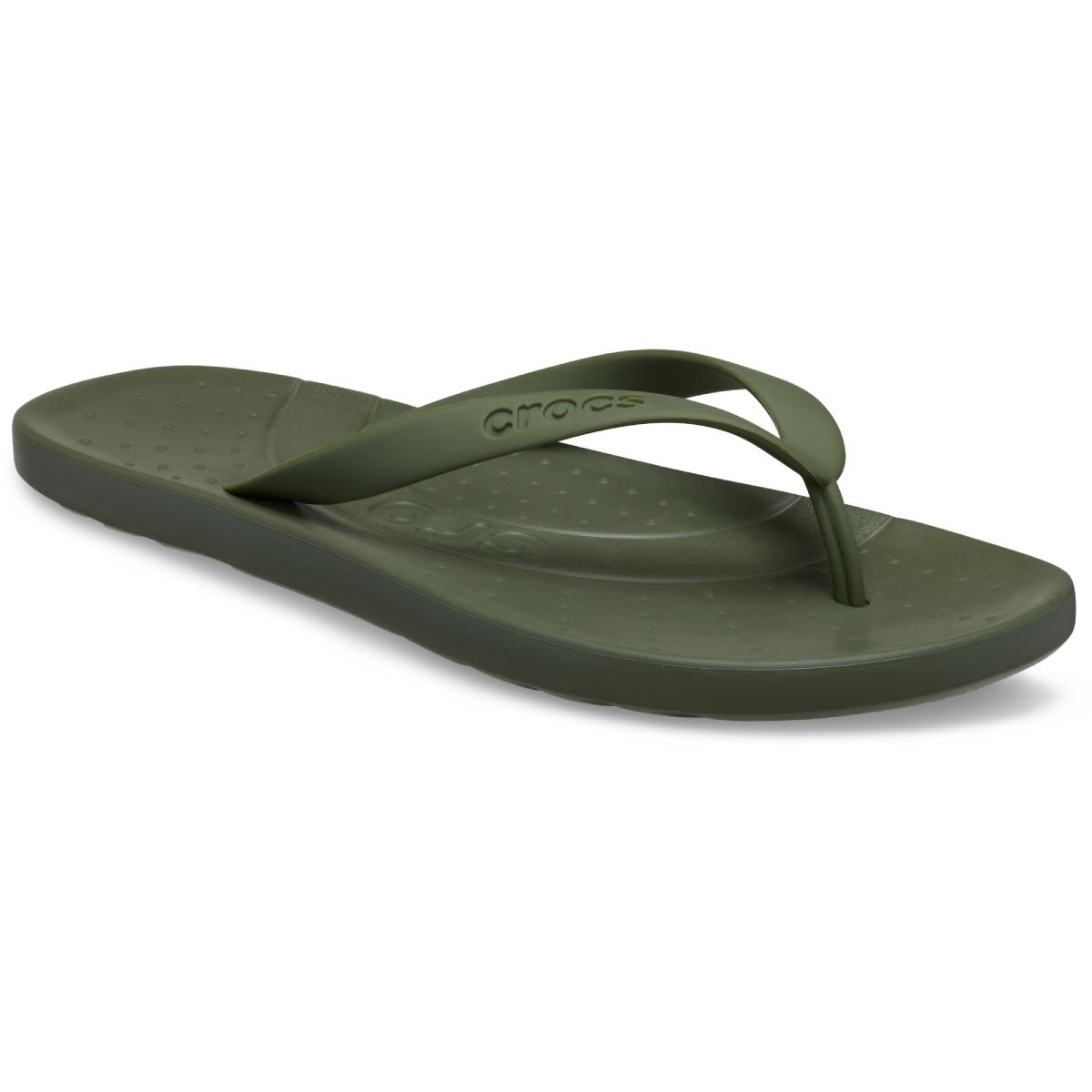 Crocs Flip Army Green Mn's Terlik 210089-309