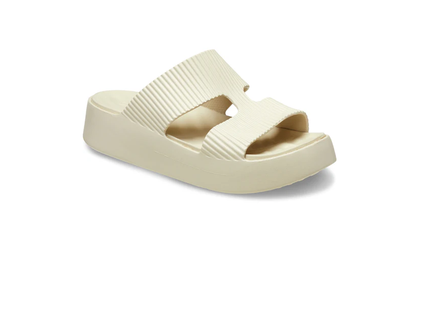 Crocs Getaway Groove Platform Hstrap Sandstone Wmn's Terlik 210701-0LH