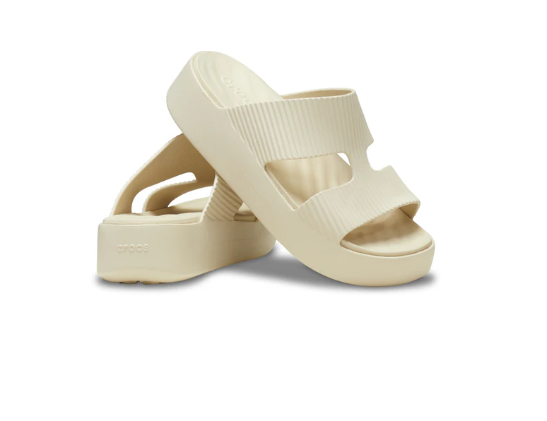 Crocs Getaway Groove Platform Hstrap Sandstone Wmn's Terlik 210701-0LH