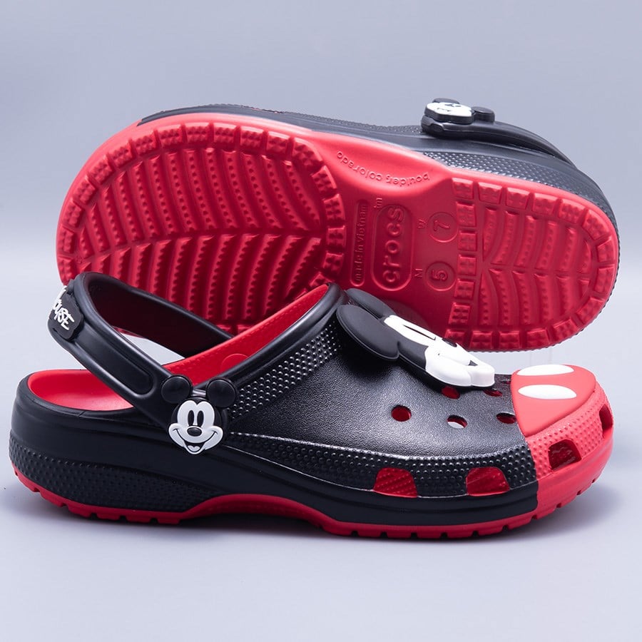 Crocs Mickey Mouse Cls Clg Black Unisex Terlik 212292-90H