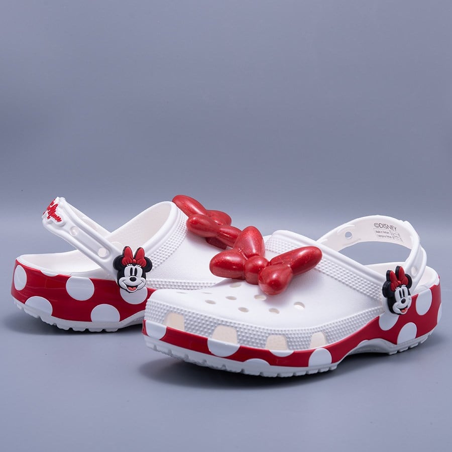 Crocs Minnie Mouse Cls Clg White Wmn's Terlik 212717-90H