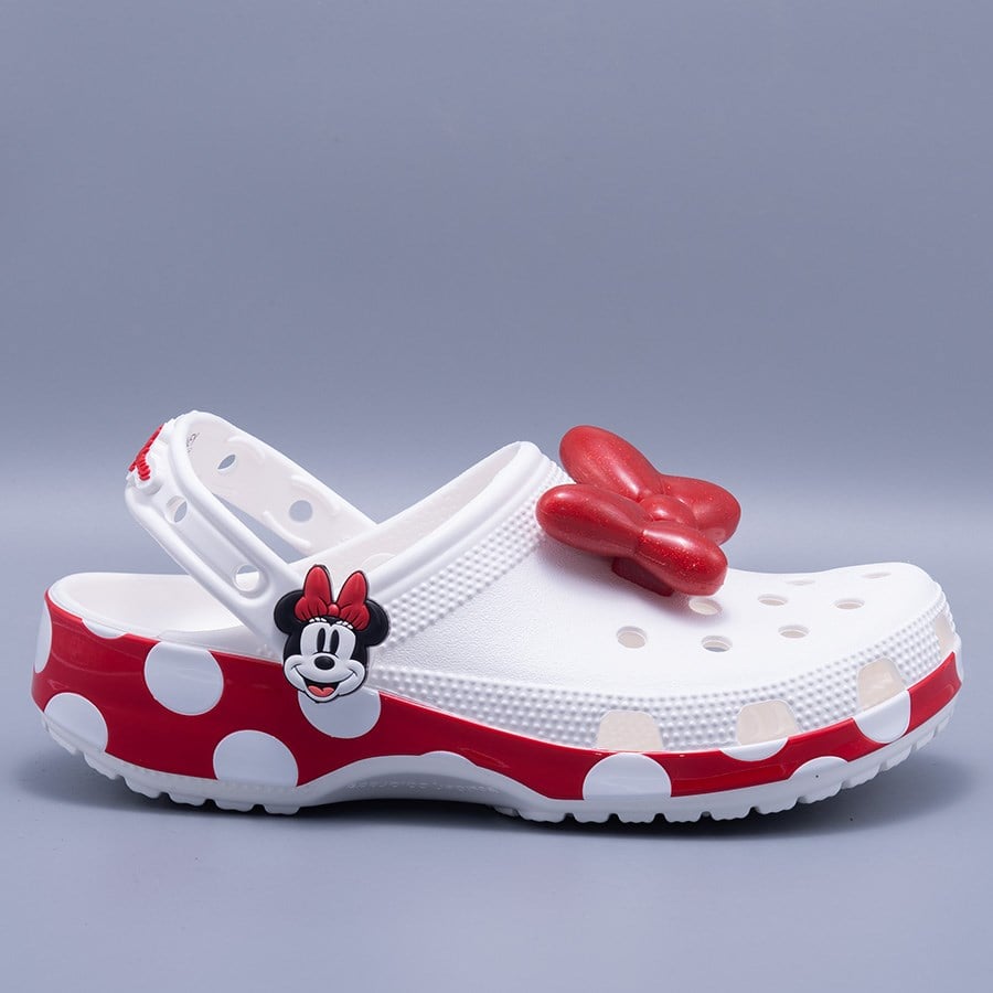Crocs Minnie Mouse Cls Clg White Wmn's Terlik 212717-90H