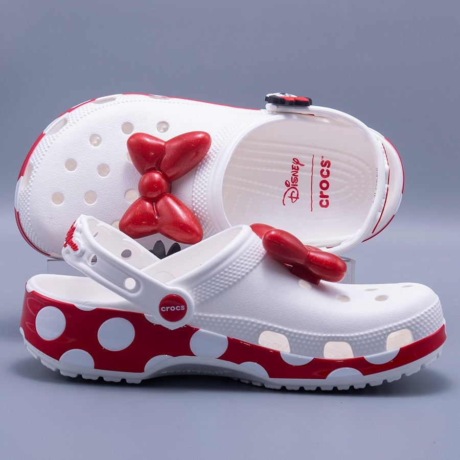 Crocs Minnie Mouse Cls Clg White Wmn's Terlik 212717-90H
