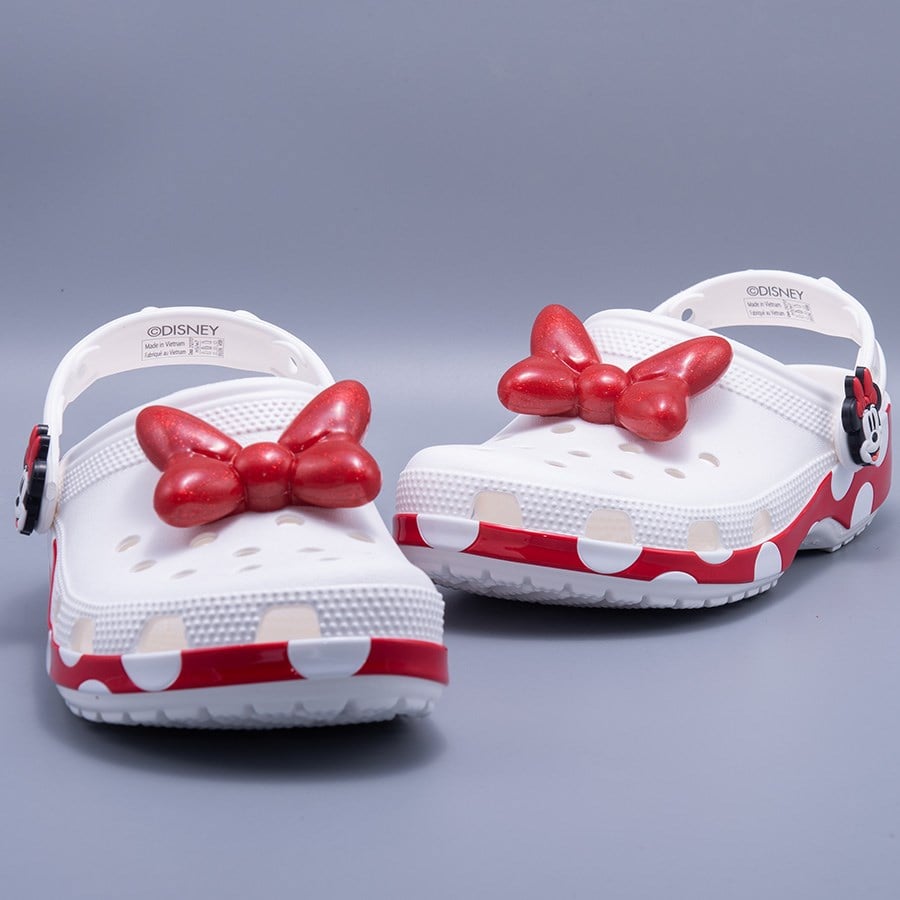 Crocs Minnie Mouse Cls Clg White Wmn's Terlik 212717-90H