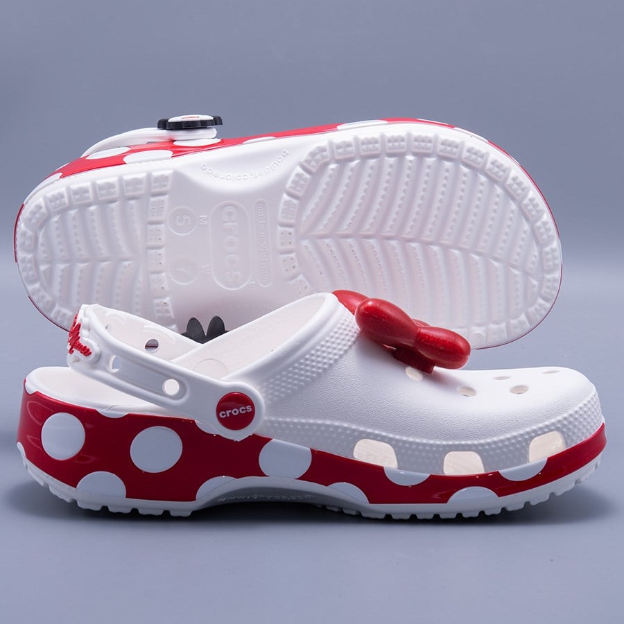 Crocs Minnie Mouse Cls Clg White Wmn's Terlik 212717-90H