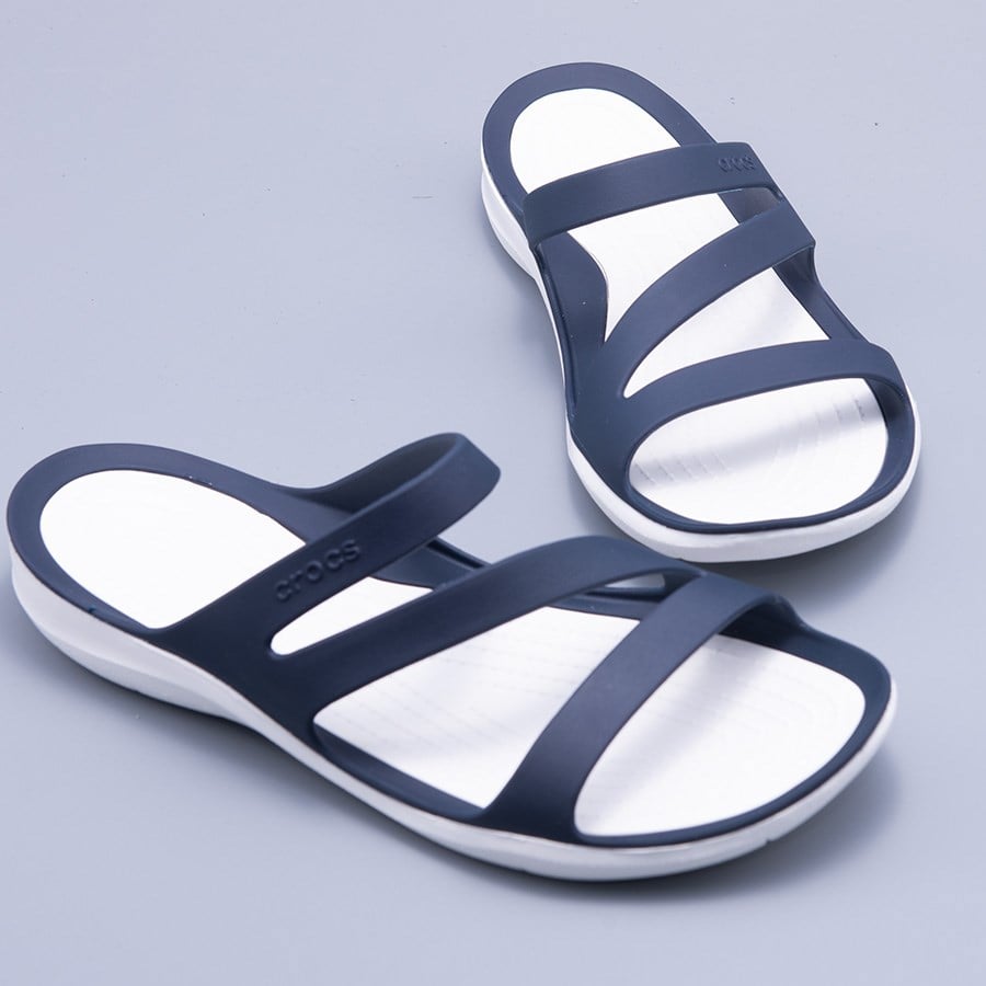 Crocs Swiftwater Sandal W Navy Wmn's Terlik 203998-462