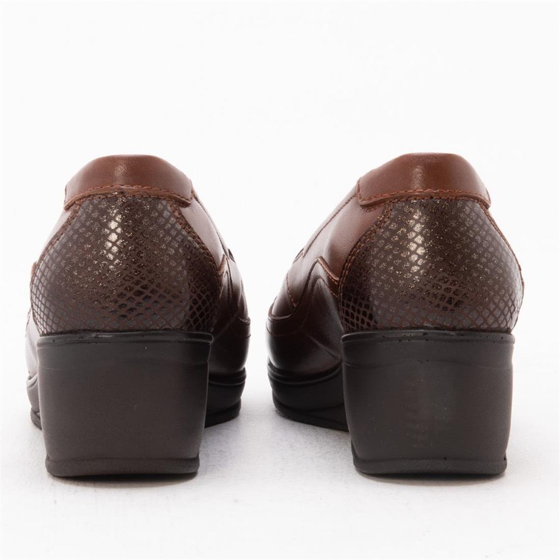 FORELLI ROSA KADIN HAKIKI DERI AYAKKABI 57603