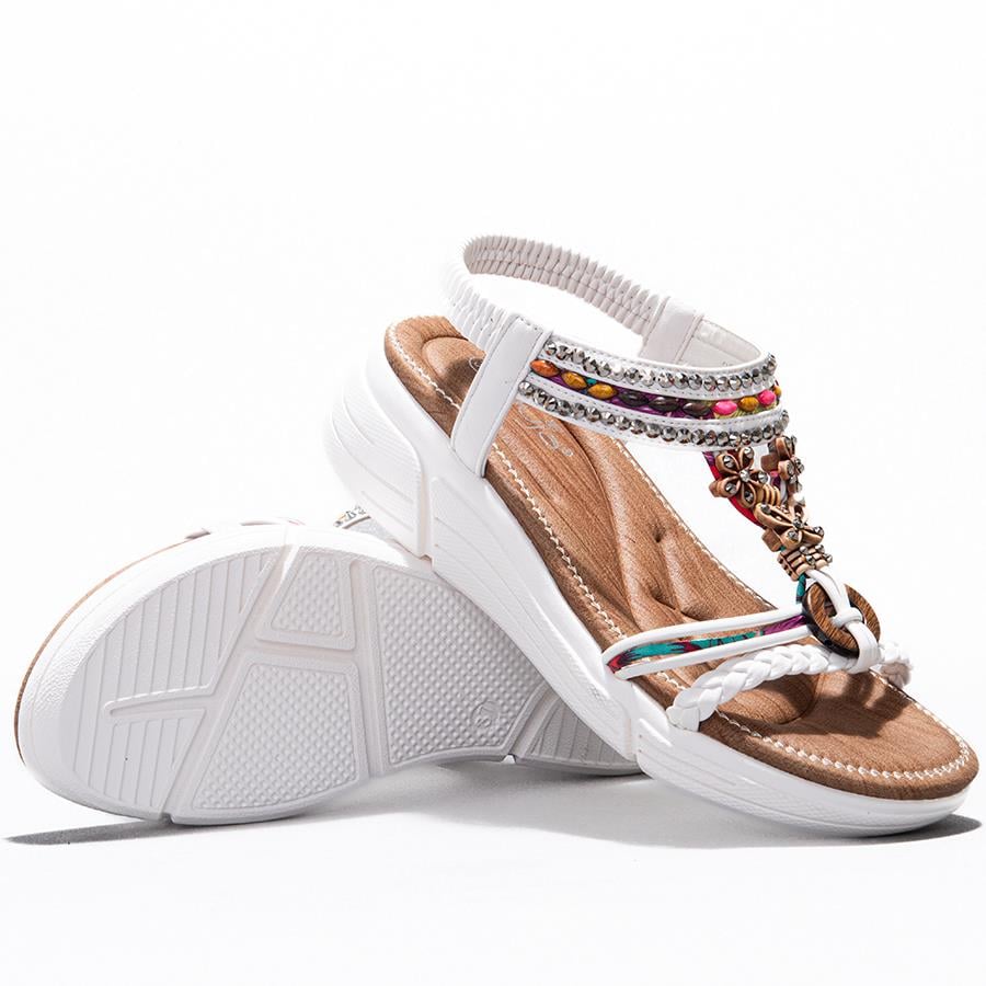 Guja Kadın Relaxfoam Taşlı Sandalet 154-4