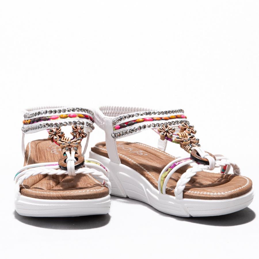 Guja Kadın Relaxfoam Taşlı Sandalet 154-4