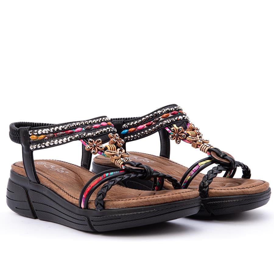 Guja Kadın Relaxfoam Taşlı Sandalet 154-4