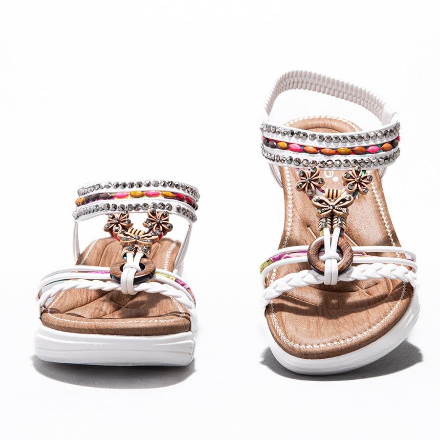 Guja Kadın Relaxfoam Taşlı Sandalet 154-4