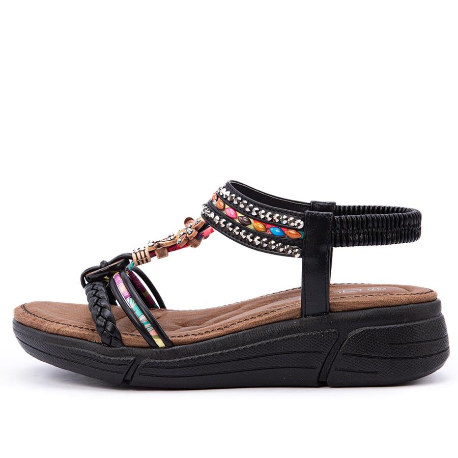 Guja Kadın Relaxfoam Taşlı Sandalet 154-4