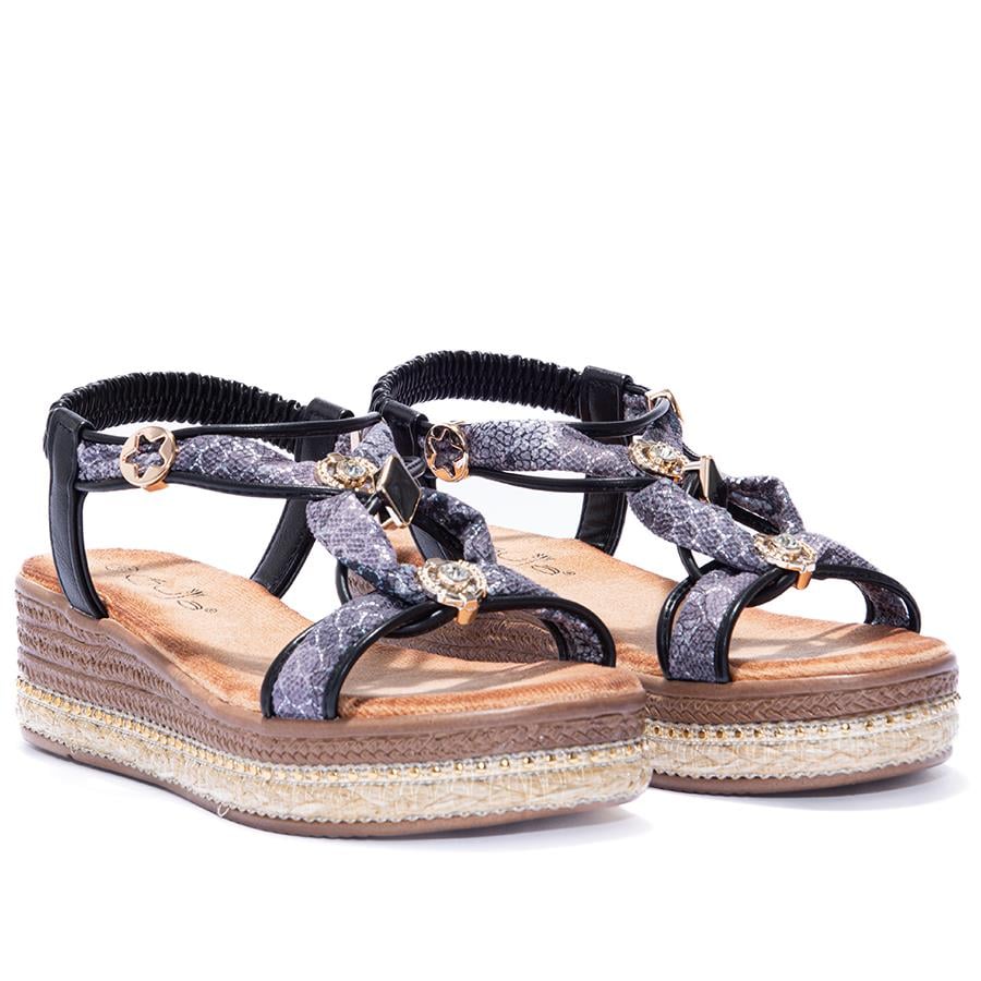 Guja Kadın Taş İşlemeli Sandalet 25Y171-2