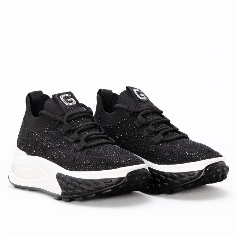 Guja Kadın Triko Taşlı Sneaker 24K305-4