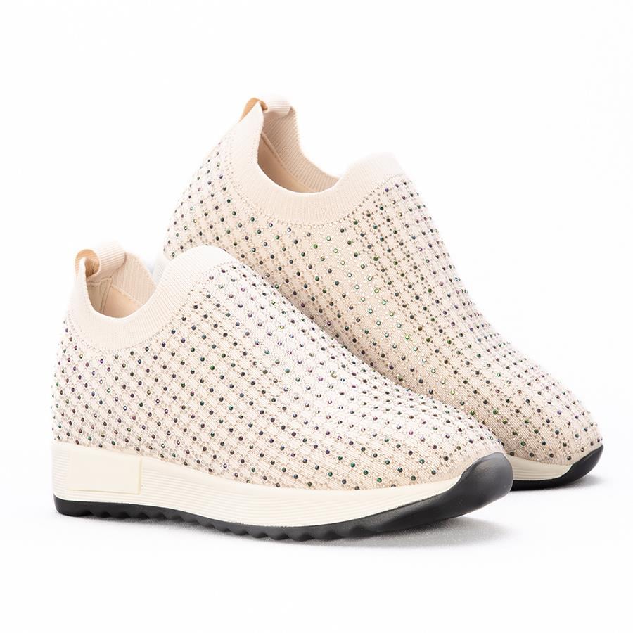 Guja Kadın Triko Taşlı Sneaker 24K341