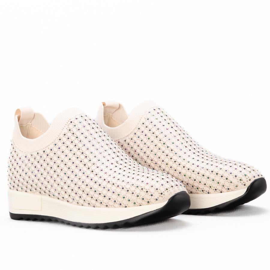 Guja Kadın Triko Taşlı Sneaker 24K341