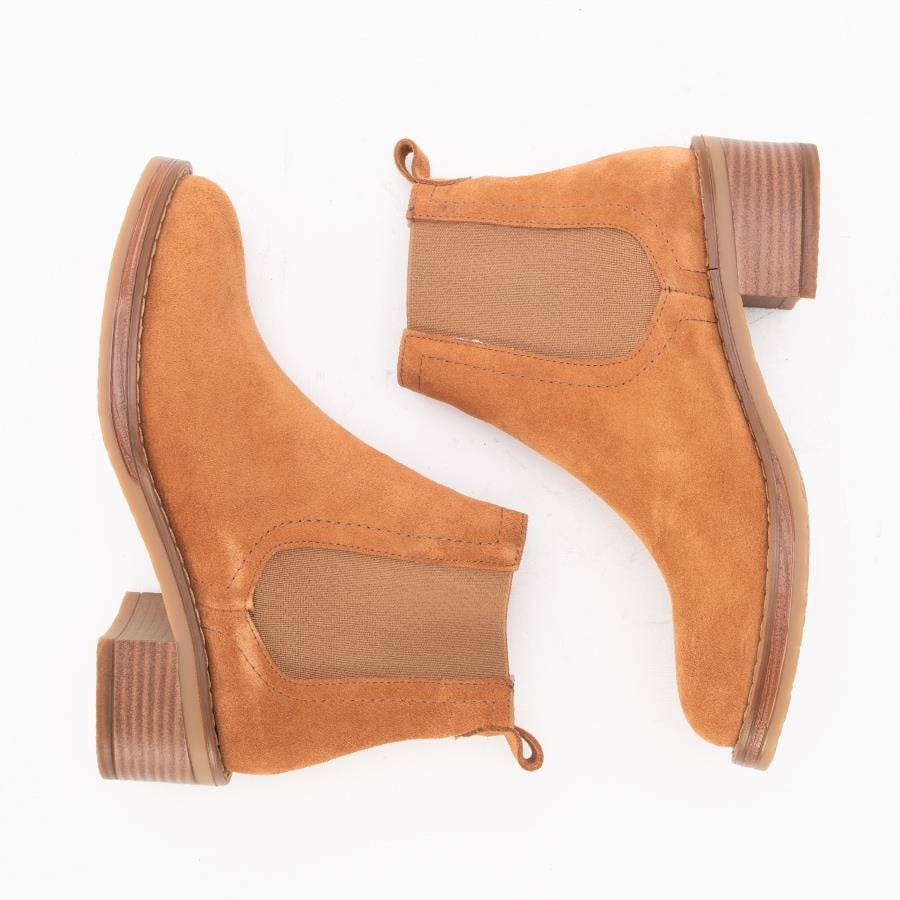 Gusse Adreanna Kadın Hakiki Süet Deri Bot 2325-1