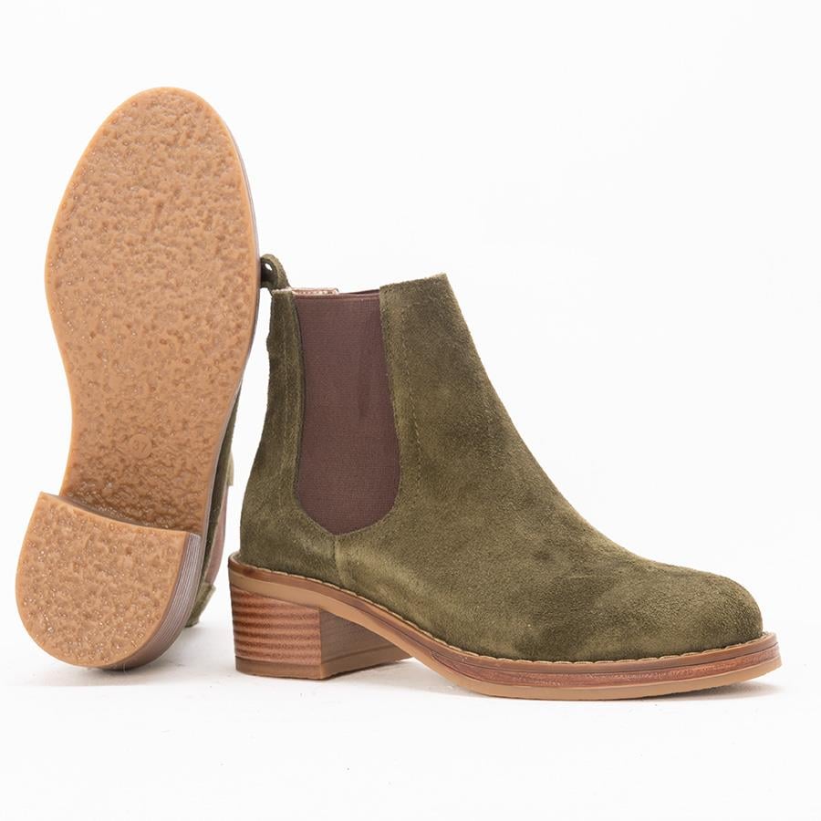 Gusse Adreanna Kadın Hakiki Süet Deri Bot 2325-1