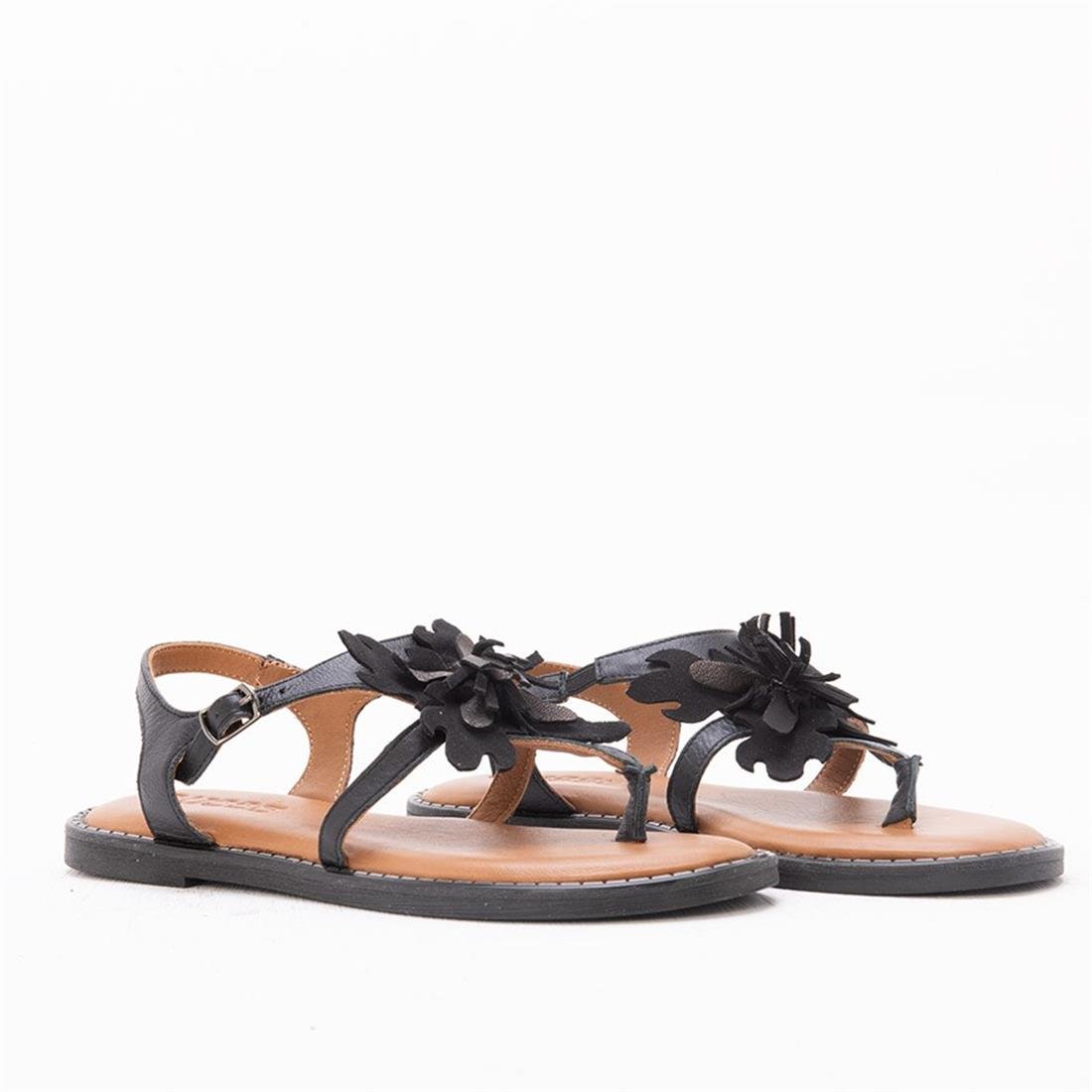 GUSSE AGATA KADIN HAKIKI DERI SANDALET 131301