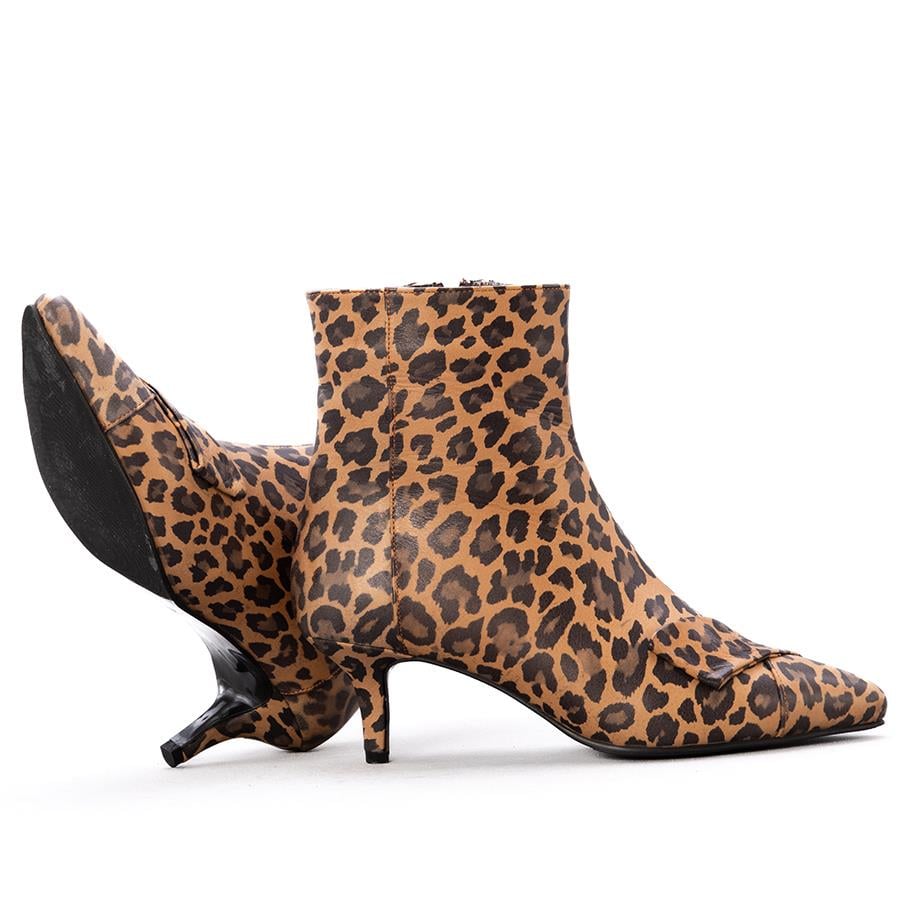 Gusse Ailere Kadın Hakiki Deri Bot K2586