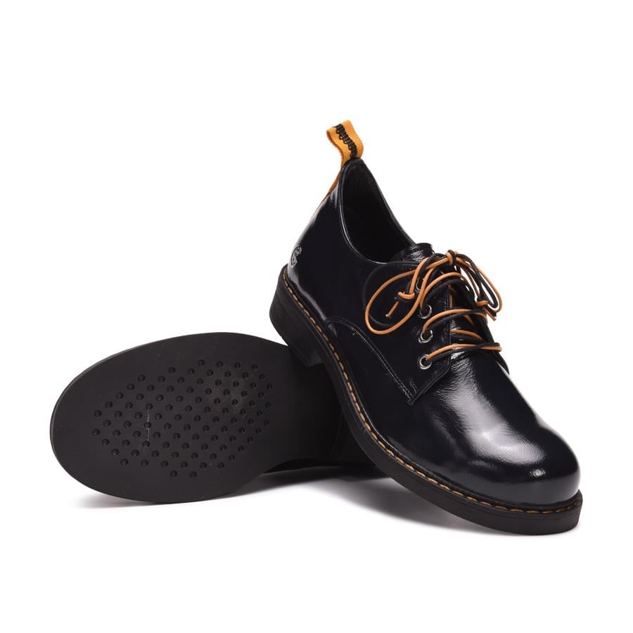 Gusse Aliyeva Kadın Hakiki Rugan Deri Casual Ayakkabı 731-3