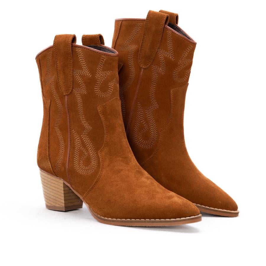 Gusse Almıra Kadın Hakiki Süet Deri Bot K711