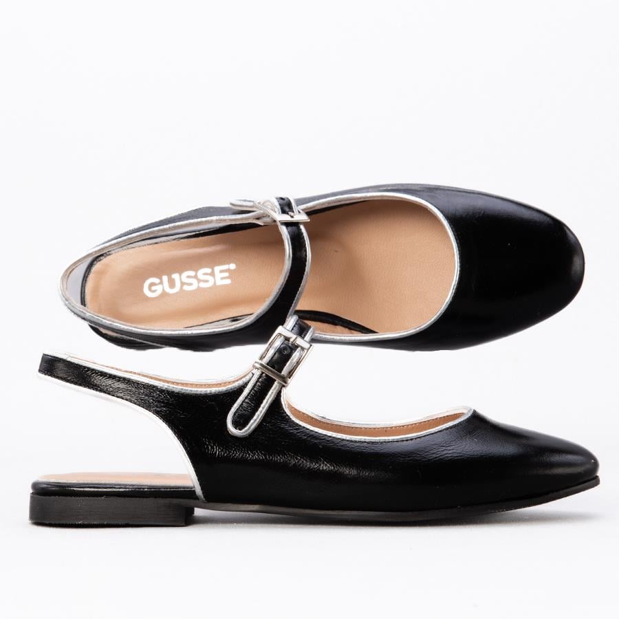 Gusse Alouette Kadın Hakiki Rugan Deri Babet K1001