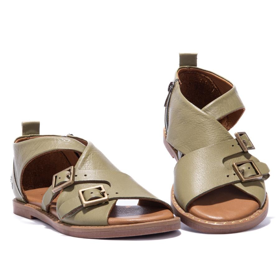 Gusse Aly Kadın Hakiki Deri Sandalet 612008