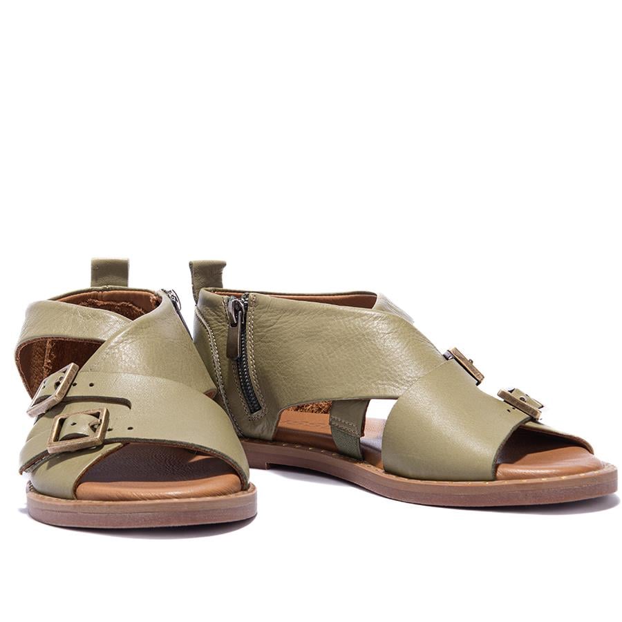 Gusse Aly Kadın Hakiki Deri Sandalet 612008