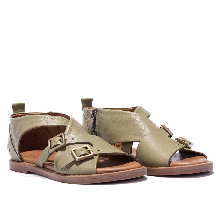 Gusse Aly Kadın Hakiki Deri Sandalet 612008