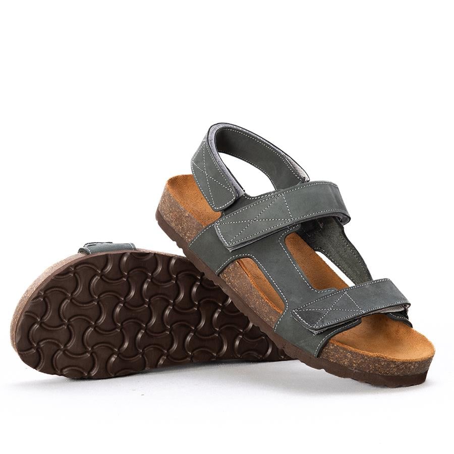 Gusse Anetta Hakiki Nubuk Deri Sandalet 141300